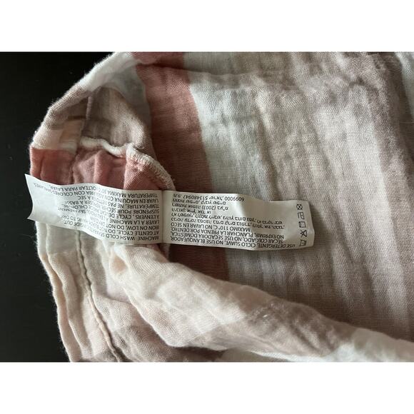 Black Tape Women’s Striped Ruffle Sleeve Top Plus Size 3X - Picture 10 of 11